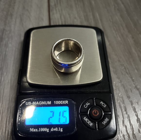 Silver metalsmiths pinky ring - Picture 3 of 7